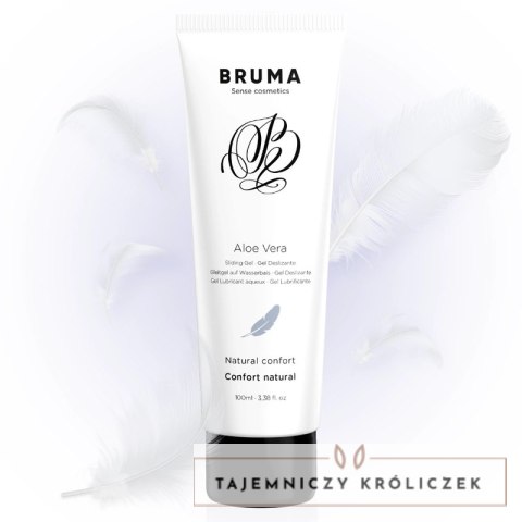 BRUMA Aloe Vera Glide żel nawilżający 100 ml - naturalny komfort BRUMA