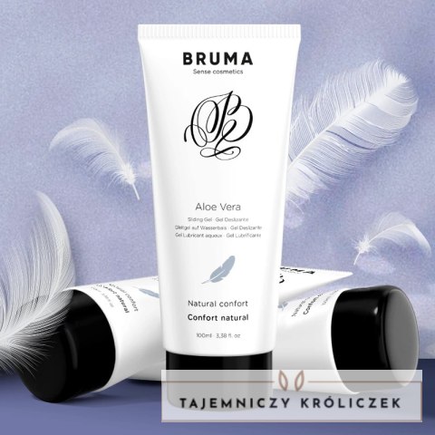 BRUMA Aloe Vera Glide żel nawilżający 100 ml - naturalny komfort BRUMA