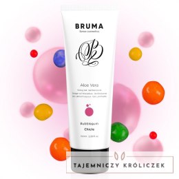 BRUMA Aloe Vera Żel nawilżający 100ml smak guma balonowa BRUMA