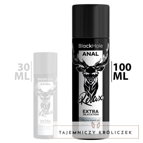 Black Hole Żel silikonowy relaksujący o właściwościach rozluźniających 100ml BLACK HOLE