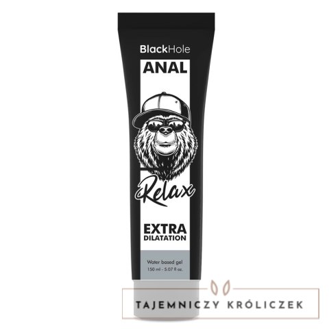 Black Hole żel relaksująco-rozszerzający na bazie wody 150 ml BLACK HOLE