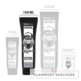 Black Hole żel relaksująco-rozszerzający na bazie wody 150 ml BLACK HOLE