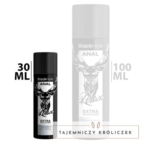 Black Hole żel silikonowy o działaniu rozluźniającym 30 ml BLACK HOLE