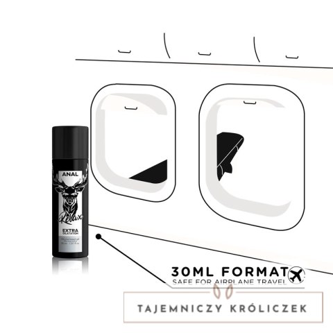 Black Hole żel silikonowy o działaniu rozluźniającym 30 ml BLACK HOLE