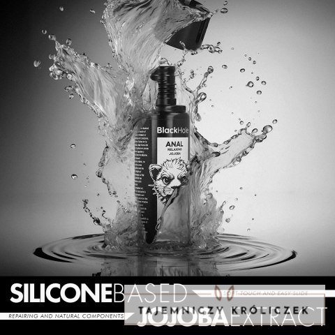 Black Hole żel silikonowy relaksujący, do nawilżania, 30 ml BLACK HOLE