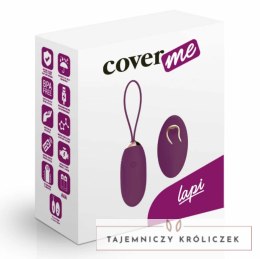 COVERME Lapi Lilac - Nowoczesny model z pilotem, silikon medyczny, 7 cm COVERME