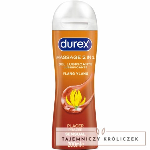 Durex 2w1 żel do masażu Ylang Ylang 200ml z aplikatorem Durex