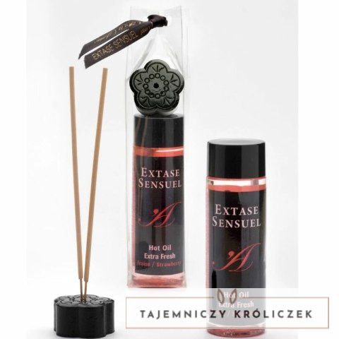 Extase Sensual Olejek do Masażu Truskawkowy 100ml Extra Fresh EXTASE SENSUEL