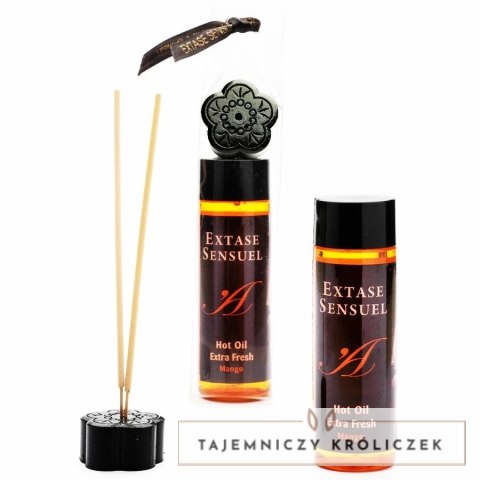 Extase Sensual Olejek do masażu Mango 100ml efekt chłodząco-rozgrzewający EXTASE SENSUEL