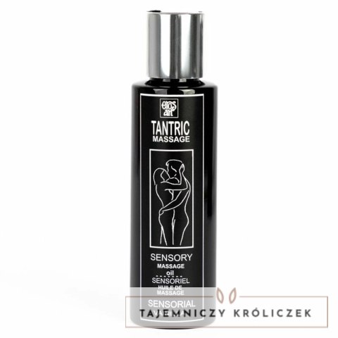 EROS-ART Olejek do masażu waniliowy 100ml - naturalny, roślinny, aromatyczny EROS