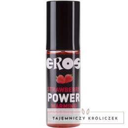 Eros Power Line Olejek Rozgrzewający do Masażu Truskawkowy 100ml EROS