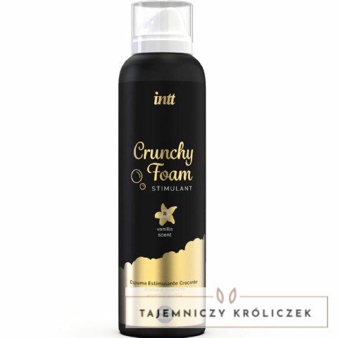 INTT Crunchy Foam Vanilla - Musująca pianka do masażu, 100 ml, wanilia INTT