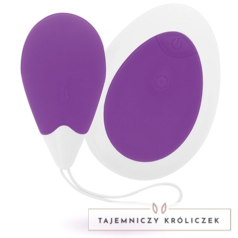 Intense Jan Lilac bezprzewodowe jajko wibrujące z pilotem, 10 trybow INTENSE