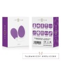 Intense Jan Lilac bezprzewodowe jajko wibrujące z pilotem, 10 trybow INTENSE