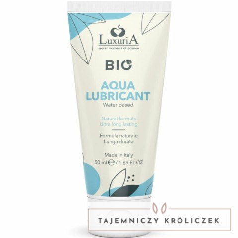 Intimateline Luxuria BIO Lubrykant wodny 50ml ekologiczny INTIMATELINE