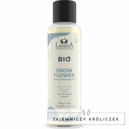 Intimateline Luxuria BIO Olejek do Masażu Kwiat Śniegu 100ml INTIMATELINE
