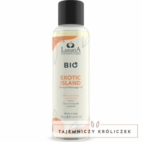 Intimateline Luxuria Bio Olejek do masażu Egzotyczna Wyspa 100ml INTIMATELINE