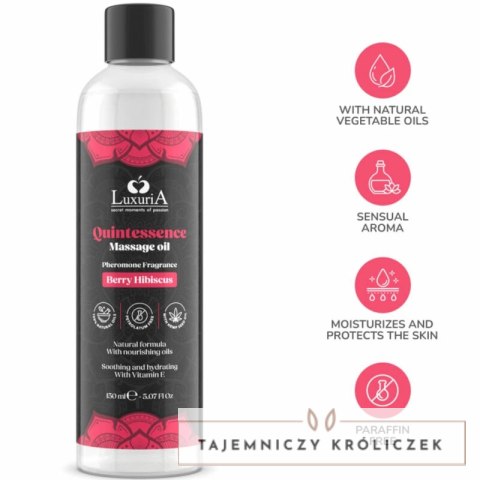 Intimateline Luxuria Olejek do Masażu Berry 150ml - Naturalny, Nawilżający INTIMATELINE
