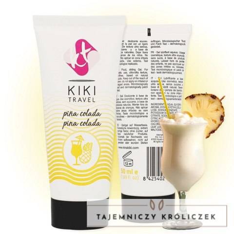 Kiki Travel Lubrykant na bazie wody Pina Colada 50ml KIKI TRAVEL