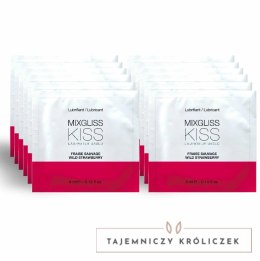 Mixgliss Lubrykant wodny truskawkowy 12 saszetek x 4 ml EU MIXGLISS