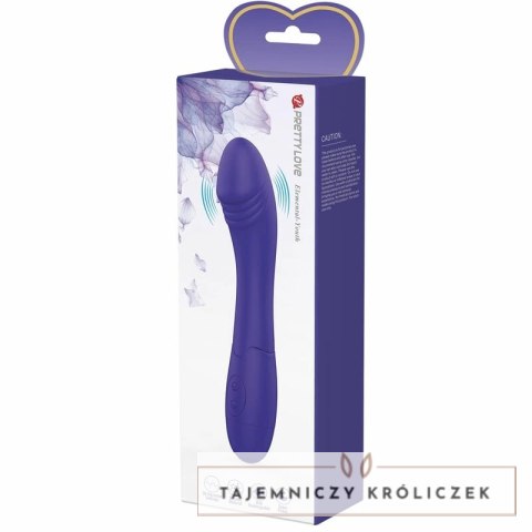 Pretty Love Elemental Youth silikonowy wibrator 30 trybow fioletowy PRETTY LOVE