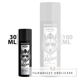 Realax Black Hole żel wodny z hialuronem 30ml - pielęgnacja i ochrona BLACK HOLE