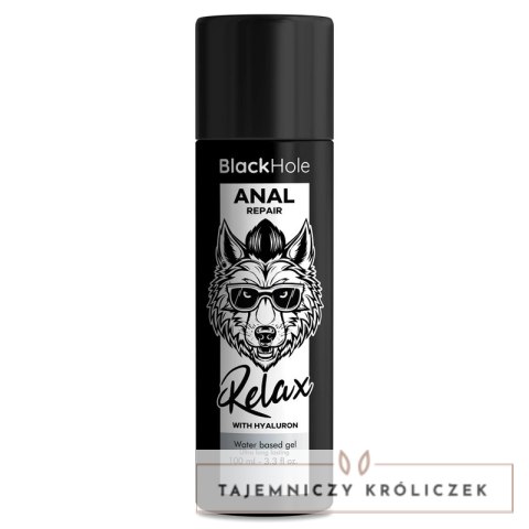Realax Black Hole żel wodny z hialuronem, relaksujący, 100 ml BLACK HOLE