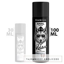 Realax Black Hole żel wodny z hialuronem, relaksujący, 100 ml BLACK HOLE