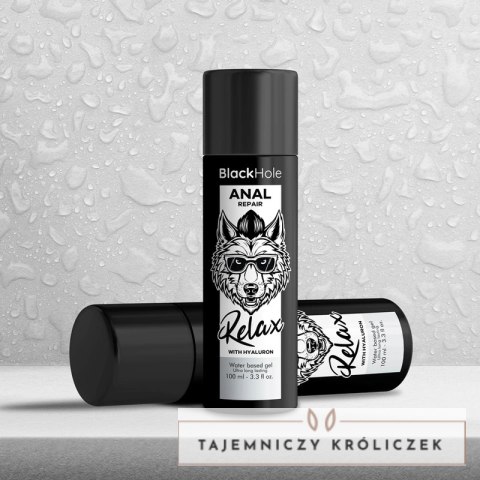Realax Black Hole żel wodny z hialuronem, relaksujący, 100 ml BLACK HOLE