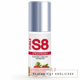 S8 Lubrykant na bazie wody Truskawkowy 125 ml - bez parabenow STIMUL8