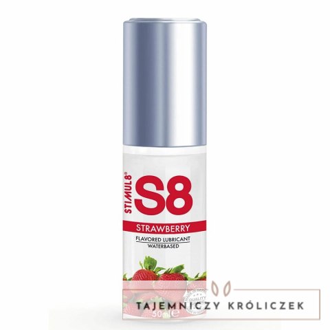 S8 Lubrykant na bazie wody Truskawkowy 50ml bez parabenow STIMUL8