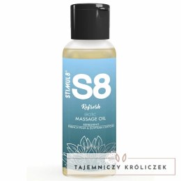 S8 Olejek do Masażu Refresh Bawełniany & French Plum 125 ml STIMUL8