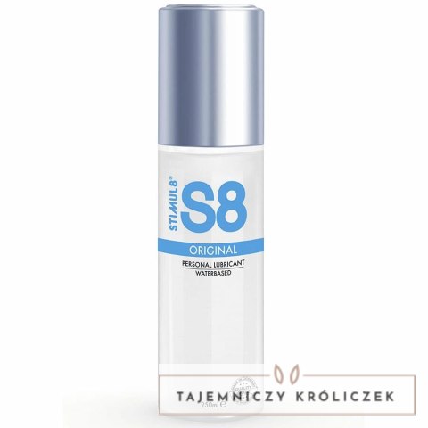 S8 Premium Waterbase Original Lubricant 250ml - Bezpieczna formuła STIMUL8