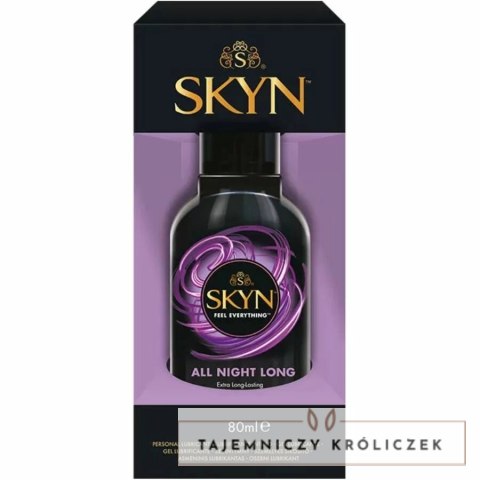 SKYN All Night silikonowy lubrykant bez zapachu 80 ml długotrwały SKYN