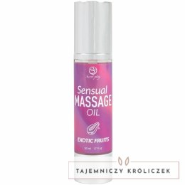 Secret Play Olejek do masażu Exotic Fruit 50ml - satynowa pielęgnacja SECRETPLAY