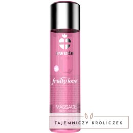 Swede Fruity Love Olejek do masażu truskawkowe wino efekt rozgrzewający 120ml SWEDE