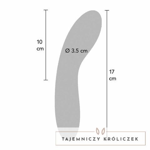 TOYJOY Luminate Light fioletowy model z podświetleniem LED, 17 cm TOYJOY