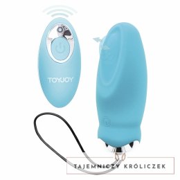 ToyJoy I'm So Eggcited Intymne Jajo Wibracyjne z Pilotem Niebieskie TOYJOY