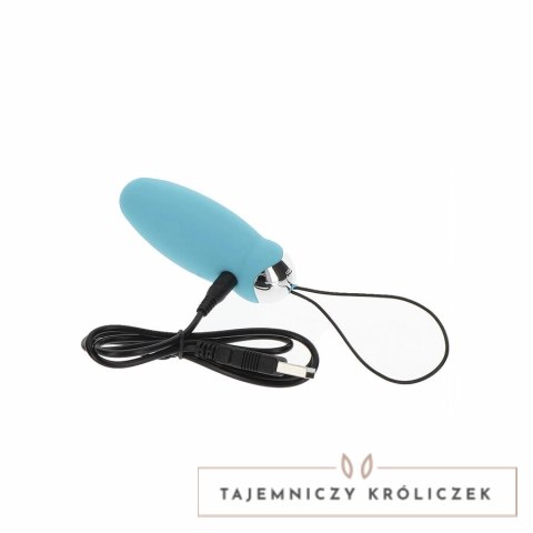 ToyJoy I'm So Eggcited Intymne Jajo Wibracyjne z Pilotem Niebieskie TOYJOY