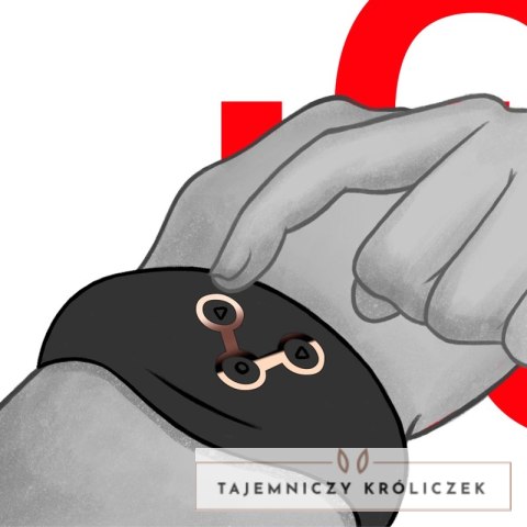 WatchMe Zegarek Sterujący Bezprzewodowy Czarny-Miedziany IPX7 WATCHME