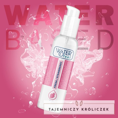 Waterfeel Lubrykant wodny Truskawkowy 175 ml - długotrwałe nawilżenie WATERFEEL