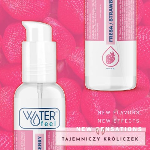 Waterfeel Lubrykant wodny Truskawkowy 175 ml - długotrwałe nawilżenie WATERFEEL