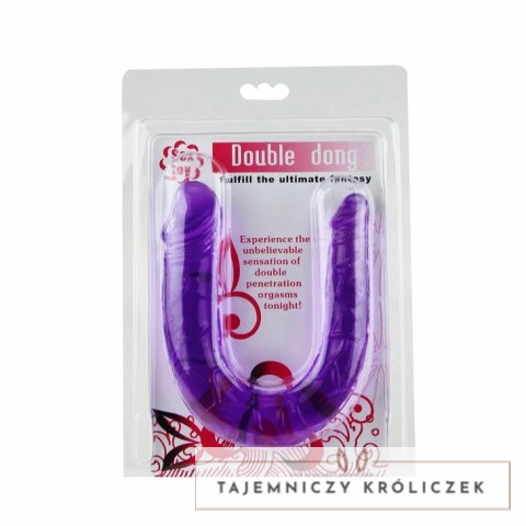 Baile Double Flexi Jelly - elastyczny model liliowy 29 cm BAILE