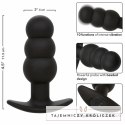 CalExotics Rock Bottom Beaded czarna sonda analna 10 trybow silikon USB CALEXOTICS