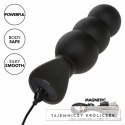CalExotics Rock Bottom Beaded czarna sonda analna 10 trybow silikon USB CALEXOTICS