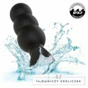 CalExotics Rock Bottom Beaded czarna sonda analna 10 trybow silikon USB CALEXOTICS