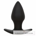 CalExotics Rock Bottom Perfect Plug 10 Trybow Wibracji Czarny Silikon CALEXOTICS