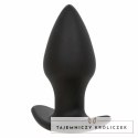 CalExotics Rock Bottom Perfect Plug 10 Trybow Wibracji Czarny Silikon CALEXOTICS