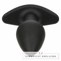 CalExotics Rock Bottom Perfect Plug 10 Trybow Wibracji Czarny Silikon CALEXOTICS
