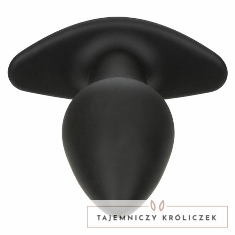 CalExotics Rock Bottom Perfect Plug 10 Trybow Wibracji Czarny Silikon CALEXOTICS